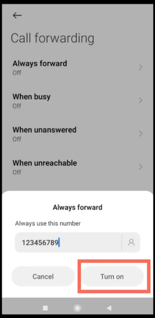 settings in mi