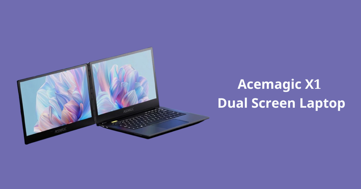 Acemagic dual screen laptop Acemagic X1 Dual Screen Laptop